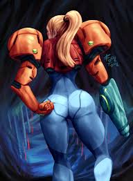 Samus Aran thicc ass (Fool Tool) [Metroid] : rrule34