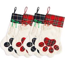Find the perfect seasonal decor at hayneedle, where you can buy online while you explore our room designs and curated looks for tips, ideas & inspiration to help you along the way. Tanlee 4 Pieces Pet Paw Christmas Stockings 18 Inch Pet Dog Christmas Stocking Plaid Christmas Stockings Fireplace Hanging Stockings For Christmas Hanging Decorations 4 Red And Green Seasonal Decor Home Kitchen Guardebem Com