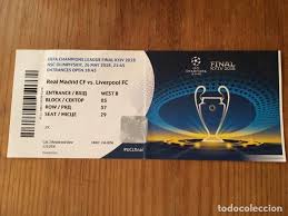 We will contact you and try our best to accommodate you. Entrada Ticket Futbol Final Uefa Champions Leag Kaufen Alte Fussball Tickets In Todocoleccion 133338426