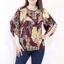Dengan potongan baju yang asimetris, kamu bisa tampil manis. Jual Y59t Baju Batik Wanita Lengan Panjang Asimetris Atasan Blouse Kerja Muslimah Bhn Katun Strecth Online April 2021 Blibli