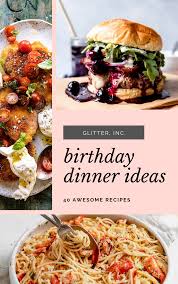 Catch my party features a super style mystery dinner, complete with a classic british dinner of prime rib and mashedpotatoes. 40 Birthday Dinner Ideas At Home Glitter Inc Blog