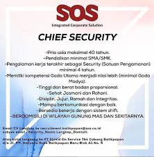 Kirimkan cv dan lamaran lengkap ke alamat email hrd bagi pencari kerja di bandung, follow akun medsos berikut ini untuk mendapat info lowongan terbaru Lowongan Kerja Pt Shield On Service Tbk Lowongan Kerja Kalimantan Tengah