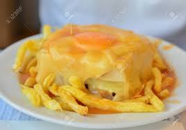 Maybe you would like to learn more about one of these? A Portuguese Sandwich Francesinha Served With French Fries Original Dish In Porto Portugal Stock Photo Picture And Royalty Free Image Image 103542374