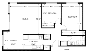 It's 17 feet, 8 inches long and 14 feet wide. Two Bedroom House Floor Plans Best Popular House Plans 168904
