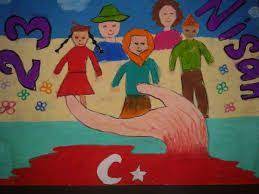 23 Nisan Resim Yarismasi 8 Sinif Ile Ilgili Gorsel Sonucu Nisan Resim Sinif