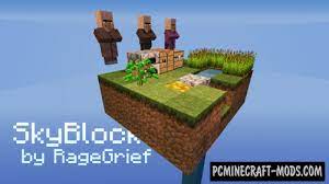 If you're unfamiliar with skyblock, then here's what you need to know: Skyblock By Ragegrief Map For Minecraft 1 17 1 1 16 5 Pc Java Mods