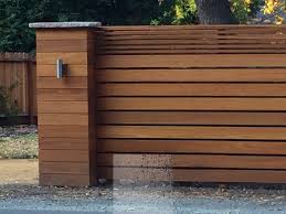 The modern fence makes an understated and effortlessly fluid impression, neither overwhelming wrought iron or horizontally slatted, geometric or latticed, your modern fence is the final point of. Pin On Gardens Backyard Patio Ideas