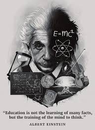 Amazon Com Palace Learning Albert Einstein Poster Inspirational And Motivational Quote 18 X 24 Laminated Albert Einstein Poster Albert Einstein Einstein