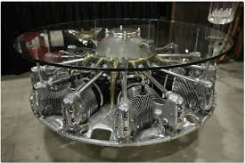Airplane Engine Table Engine Coffee Table Engine Table Steel Coffee Table