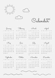 cute 2022 wall calendar for house and office walls for decoration purpose calendar template monthly calendar template calendar design