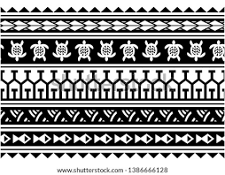 A beautiful #maori #kirituhi #forearm tattoo with a #symmetrical #design and lots of #koru shapes. Shutterstock Puzzlepix