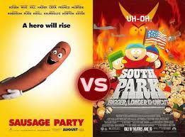 Matroska at 35.4 mb/s length : Screen Themes Sausage Party Vs South Park Bigger Longer And Uncut