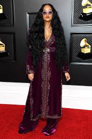 Grammys 2021 with iconic red lip thanks to @yslbeauty#yslbeautypartner #grammys. Hcynhpkwc4ip3m