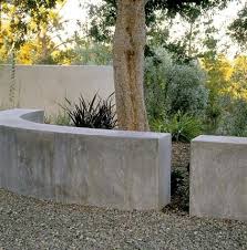 Wall To Wall Designer Bernard Trainor S Sculptural Walls Aren T Dividers They Re Seating Concrete Retaining Walls Garden Wall Designs Garden Wall