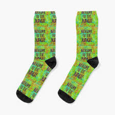 Welcome to the Jungle" Socks for Sale by Abby DuBose