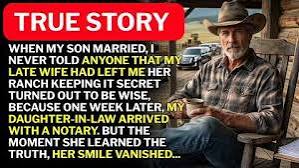 When my son got married, I never told anyone that I had inherited my late husband’s ranch-thankfully