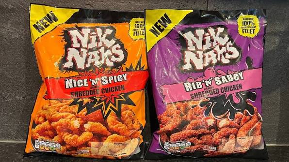 NEW Nik Naks Shredded Chicken Rib N Saucy Review , Nik Naks Shredded  Chicken Nice N Spicy Review