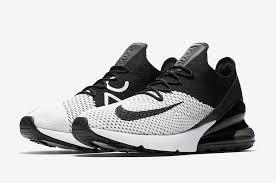 Nike Air Max 270 Flyknit White Black Ao1023 100 Sneaker Bar Detroit Nike Air Max Sneakers Nike