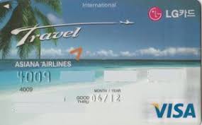 Find below customer service details of asiana airlines, including phone and address. Bank Card Asiana Airlines Lg Credit Card Korea South Col Kr Vi 0008
