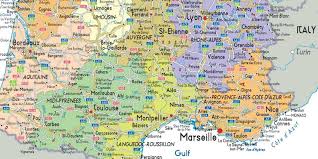 En cliquant sur un nom de ville bleu, vous pouvez accéder. Carte Sud Est Sud Ouest France Carte Geographique Carte Vacances Sud Ouest