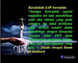 Wudhu adalah hal yang sanga wajib dilakukan sebelum kita melaksanakan shalat ataupun bentuk ibadah lainnya. Wuduk Shafiqolbu