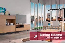 This mdf furniture collection is designed uniquely for making a pale interior more appealing. Design And Manufacture Of Modular Dining Room Furniture