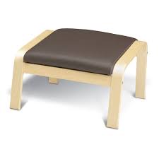 Hocker aus holz, kunstoff oder leder. Poang Hocker Glose Dunkelbraun Hier Kaufen Ikea Osterreich