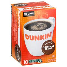 Something like most brewing methods extract x mg of. Dunkin Donuts Original Blend Medium Roast Single Serve Coffee K Cups Shop Coffee At H E B