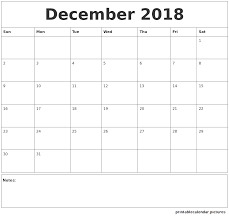 Pin On December 2018 Printable Calendar