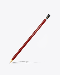 Download Round Pencil Psd Mockup Free Download Mockup Psd