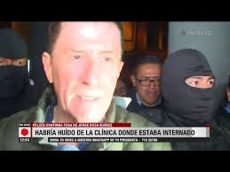 Policía confirma la fuga de Jorge Roca Suárez