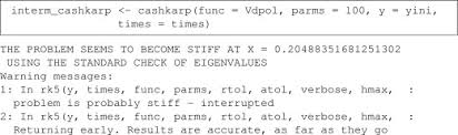 They will eventually collapse back on themselves. A Test Set For Stiff Initial Value Problem Solvers In The Open Source Software R Package Detestset Sciencedirect