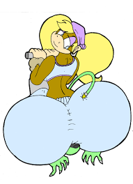 Tiny Kong Booty Inflation. by Virus-20 -- Fur Affinity [dot] net
