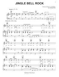 Bobby Helms Jingle Bell Rock Sheet Music Notes Chords Score Download Printable Pdf Piano Music Notes Sheet Music Notes Sheet Music