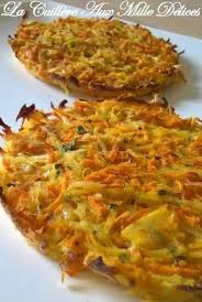 Galette De Pommes De Terre Et Carottes La Recette Facile Galette Pomme De Terre Recette Galette Aux Pommes