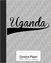 Print/save the individual characters by selecting the Cursive Paper Uganda Notebook Weezag Cursive Paper Notebook Weezag 9781695782945 Amazon Com Books