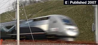 Each carriage is equipped with air conditioning and heating systems. French Train Breaks Rail Speed Record The New York Times