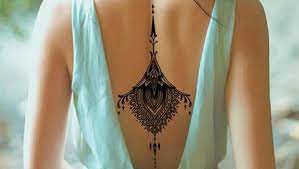 شاهدي بالصور أجمل رسومات حناء للعروس large tattoos tattoos back tattoo