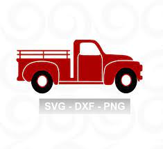 Truck Svg Red Truck Svg Truck Clipart Rustic Svg Farmhouse Svg Country Svg Farm Svg Vintage Truck Svg Red Truck Vintage Truck Vintage Red Truck