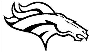 A member of the national football league, the team started playing in 1960 and joined american football league in 1970, holding a good record of winning many tournaments as well as bearing a reputation of playing rough. Denver Broncos Coloring Page Denver Broncos Logo Broncos Logo Football Coloring Pages