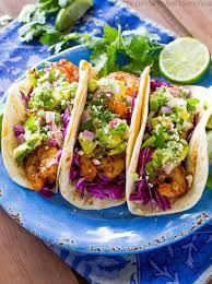 Copycat red lobster fish tacos. Grilled Shrimp Tacos With Avocado Salsa The Girl Who Ate Everything