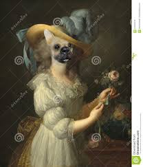 Want to discover art related to marieantoinette? Lustiger Hund Marie Anoinette Surreales Olgemalde Stockbild Bild Von Anoinette Surreales 121823779