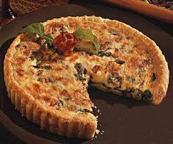 Arugula And Bacon Quiche Recipe Epicurious Com Quiche Recipes Recipes Bacon Quiche