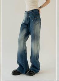 Knuth Marf bell bottom denim pants ushi