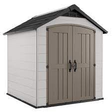Shop the home depot for a large selection of sheds and outdoor storage. Keter Montfort 7 5 Ft X 7 3 Ft Storage Shed The Home Depot Canada