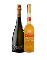 Pallini Peachcello With Stellina Di Note Prosecco In 2020 Prosecco Sparkling Wine Bottle Sizes