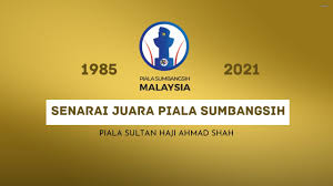 Jadual terkini keputusan dan kedudukan carta piala malaysia 2020. Senarai Juara Piala Sumbangsih 1985 2021 Youtube