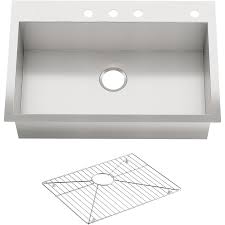 51250 franke antea reversible stainless steel kitchen sink with danube mono mixer tap single bowl. Kohler Vault Undermount 33 In X 22 In Stainless Steel Single Bowl 4 Hole Kitchen Sink In The Kitchen Sinks Department At Lowes Com