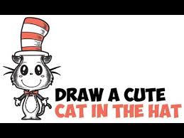 Maybe you would like to learn more about one of these? How To Draw The Cat In The Hat Easy Step By Step Drawing Tutorial For Kids Beginners Cute Youtube