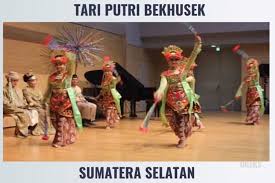 Para penari menggunakan kostum prajurit lengkap dengan tombak dan tameng dalam melakukan tarian. Tari Sumatera Selatan Greatnesia